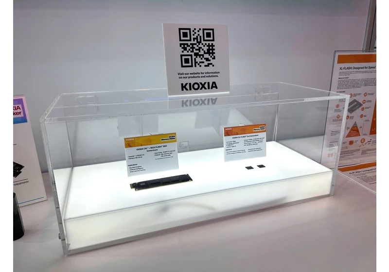 Kioxia Demos CXL Devices with XL-Flash, BiCS 3D NAND