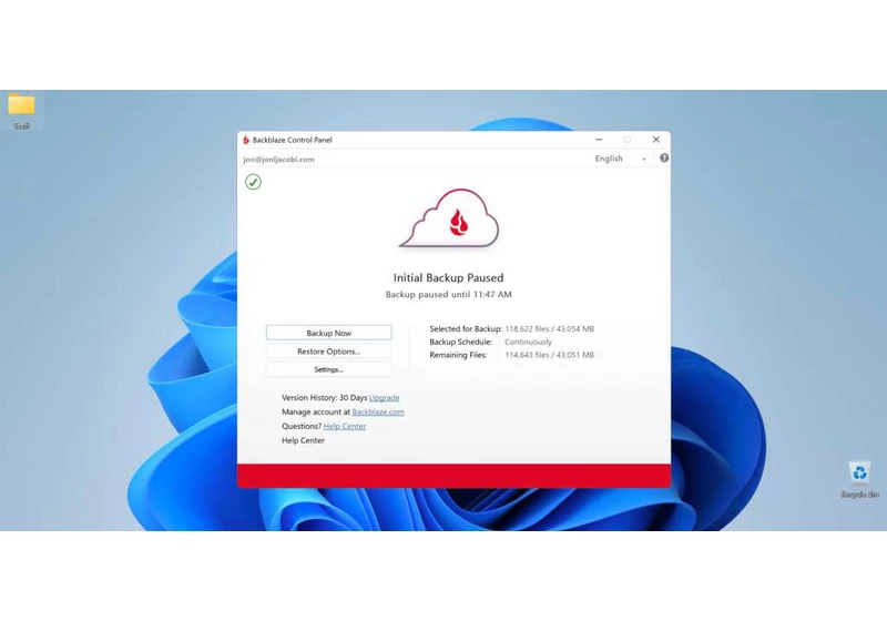 Backblaze review: No-hassle online backup with unlimited storage