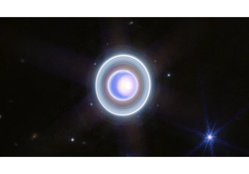 Webb telescope’s new Uranus image looks like a portal to another dimension