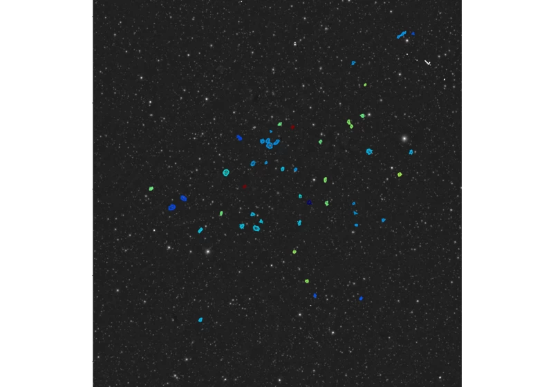 Astronomers find 49 galaxies in under three hours