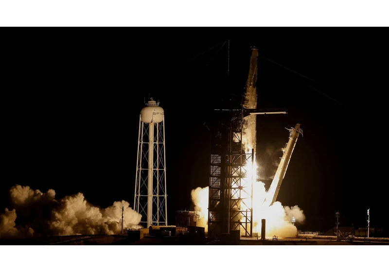 Elon Musk’s SpaceX launches Crew 8 into orbit