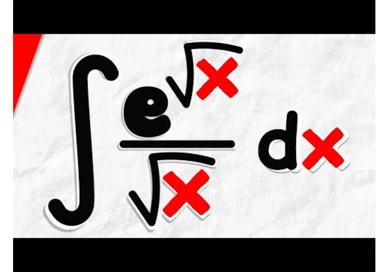 Integral of e^sqrt(x)/sqrt(x) with u-Substitution | Calculus 1 Exercises