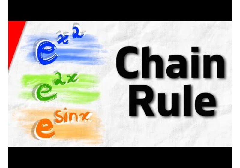 Derivative of e^2x, e^x^2, e^sinx with Chain Rule | Calculus 1 Exercises