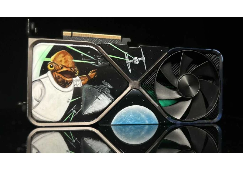 May GeForce be with you: Nvidia made an Admiral Ackbar RTX 4080