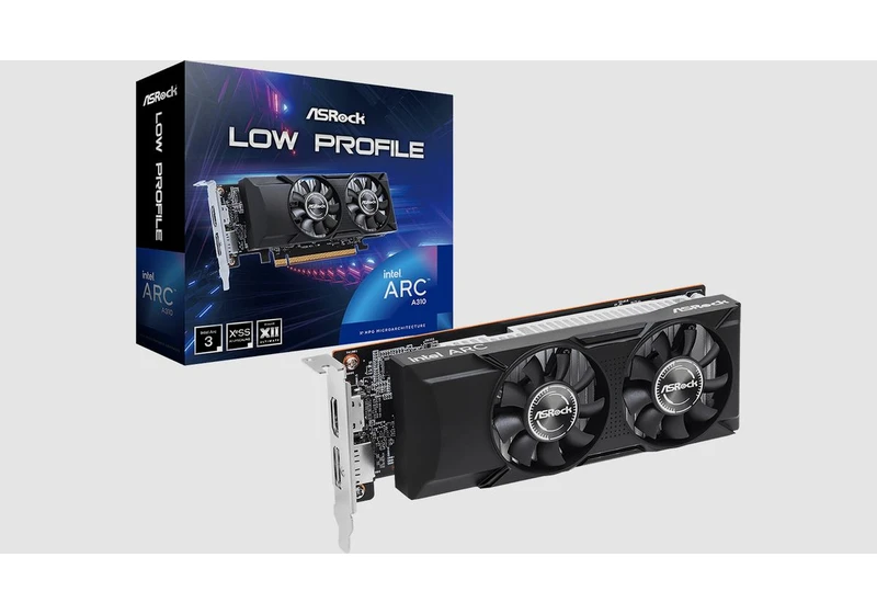 ASRock's Latest Arc A310 GPU Is Low-Profile for SFF Systems