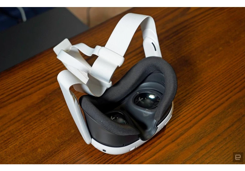 You can now lie down while using a Meta Quest 3 headset