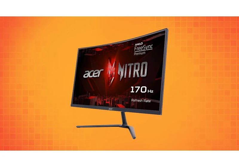  Acer Nitro 27-Inch Curved WQHD Monitor Drops to $145 at Walmart 