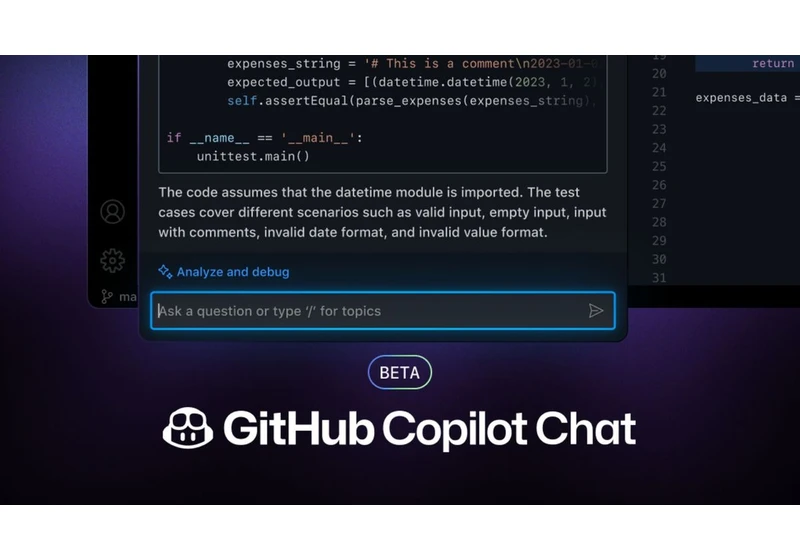 GitHub Copilot Chat is here to fix your code