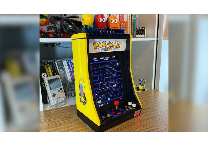 Raspberry Pi Zero 2 W Brings Lego Pacman to Life