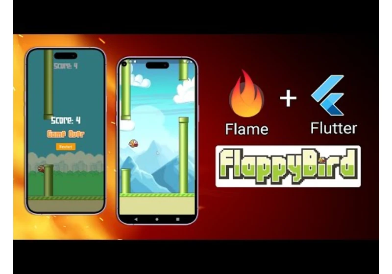 Let's Build Flappy Bird Game in Flutter & Flame - Complete Tutorial