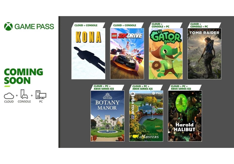 Harold Halibut, LEGO 2K Drive, Shadow of the Tomb Raider, and more join Xbox Game Pass 