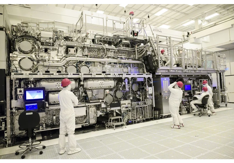  Intel completes assembly of first commercial High-NA EUV chipmaking tool as it preps for 14A process development in 2025 