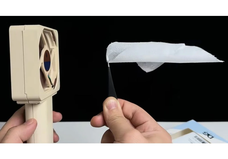  Noctua Enthusiast Builds Superior Handheld Cooling Fan 
