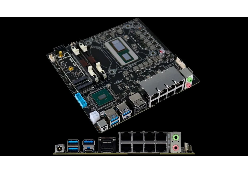  This NAS motherboard has more 2.5G Ethernet ports than USB ports — Topton N9 comes with eight 2.5G Ethernet ports 
