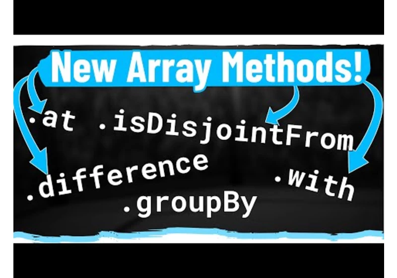 20+ Must Know Array Methods That Almost Nobody Knows