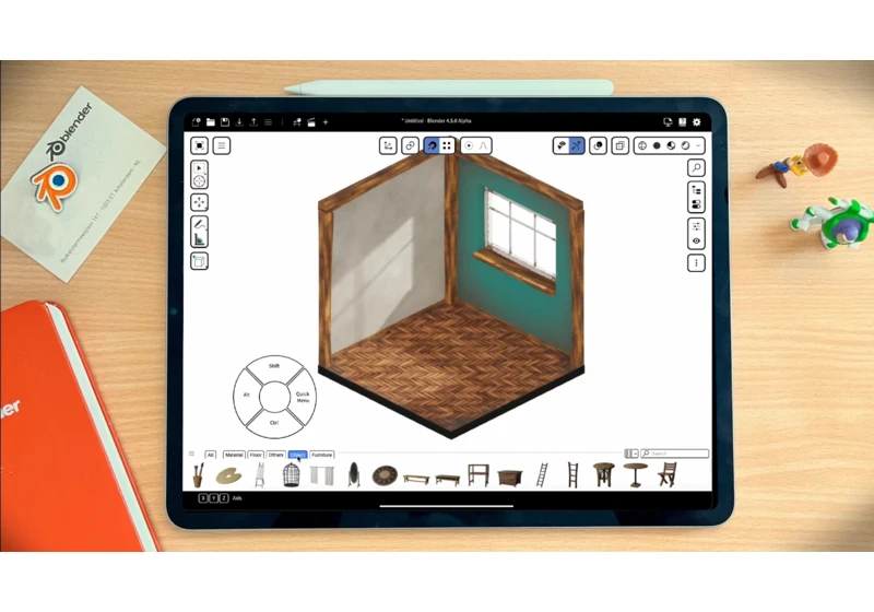 Blender on iPad Is Finally Happening