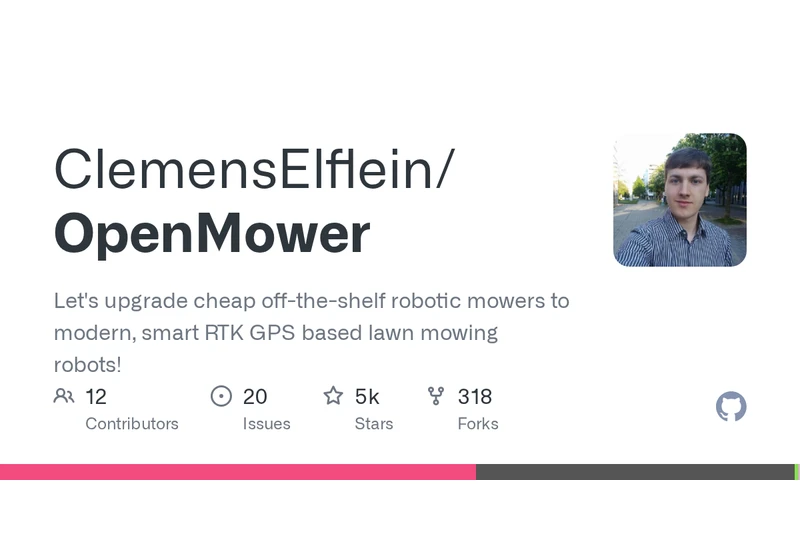 OpenMower – An Open Source Lawn Mower