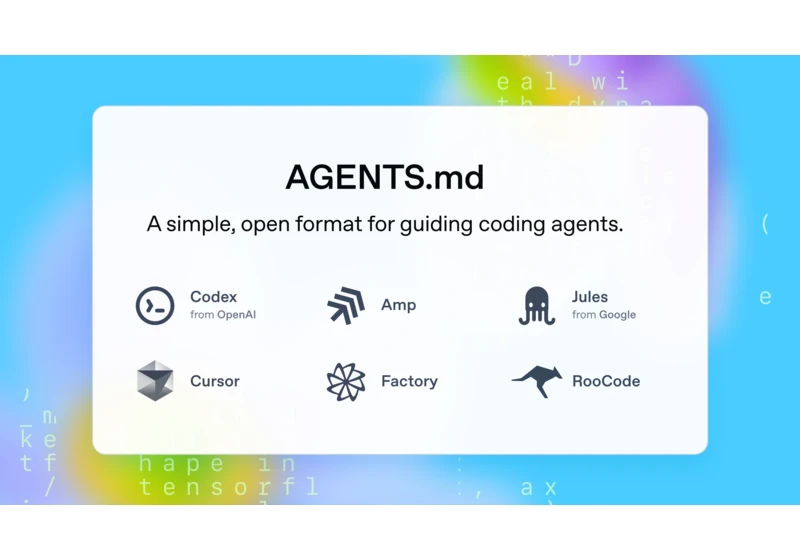AGENTS.md – Open format for guiding coding agents