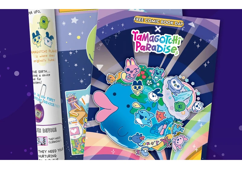 Bandai releases Tamagotchi Paradise comic for Free Comic Book Day, and it may hint at the next device