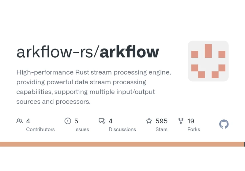 ArkFlow: High-performance Rust stream processing engine