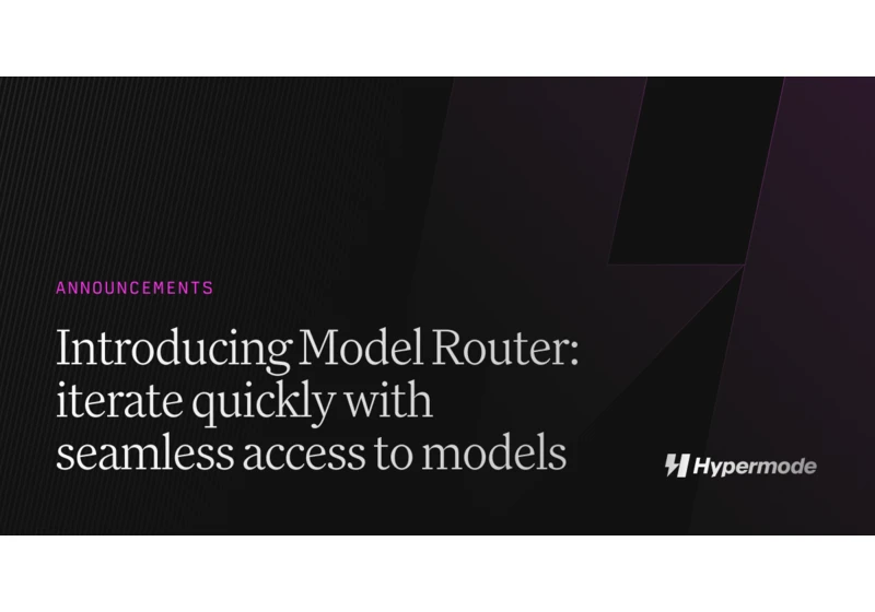 Show HN: Hypermode Model Router Preview – OpenRouter Alternative