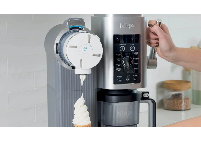 Ninja's New Ice Cream Machine Makes Swirling Soft Serve, and We Tried It