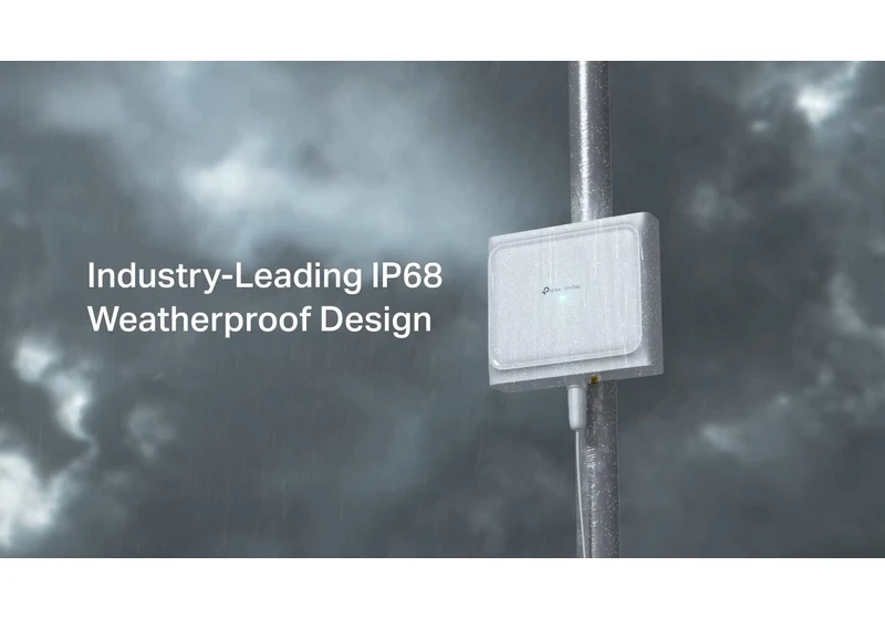 TP-Link releases $250 Wi-Fi 7 access point that can be submerged in 1.5 meters of water without issue — the heavy-duty wireless router boasts an IP68 rating, six antennas, and PoE 