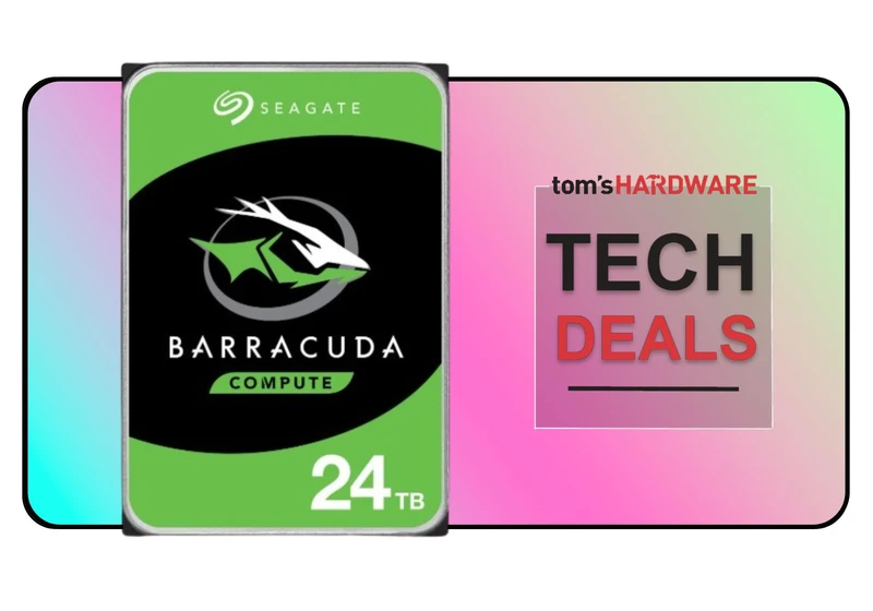 Store all the things for less with this $10-per-terabyte deal on Seagate's 24TB BarraCuda hard drive 