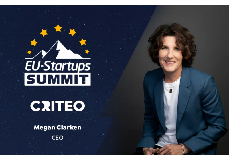 Megan Clarken, CEO of Criteo, will join us at the EU-Startups Summit in Barcelona on May 12-13