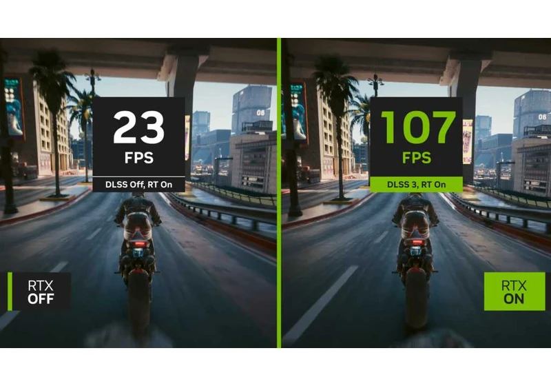 Cyberpunk 2077 levels up frame rates with Nvidia’s DLSS 3