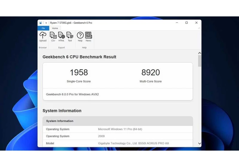 Geekbench 6 is now available on all your gadgets