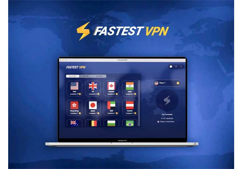 FastestVPN review: A VPN with an affordable lifetime subscription
