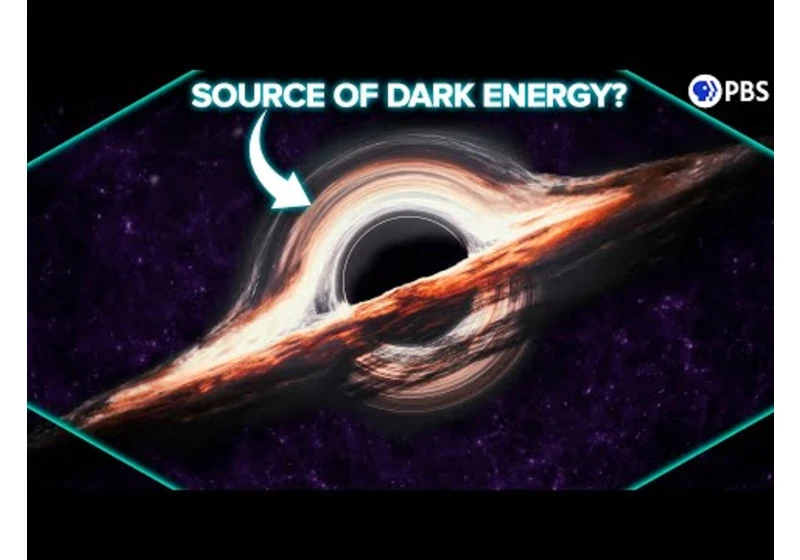 Could Black Holes Cause Dark Energy?