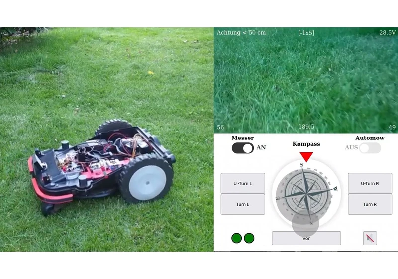 Raspberry Pi Mows Your Lawn So You Don’t Have To