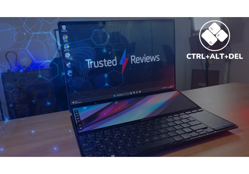 Ctrl+Alt+Del: You should ditch your external monitor for a dual-screen laptop