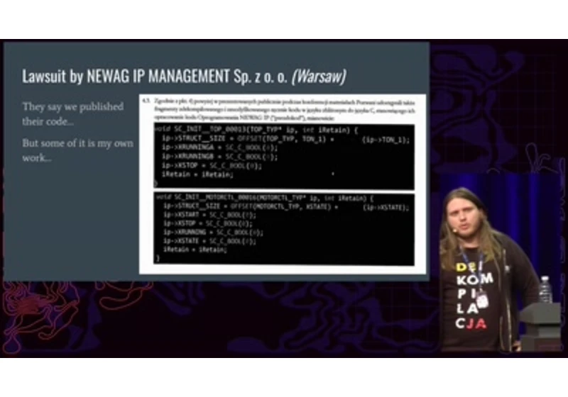 We've not been trained for this: life after the Newag DRM disclosure [video]