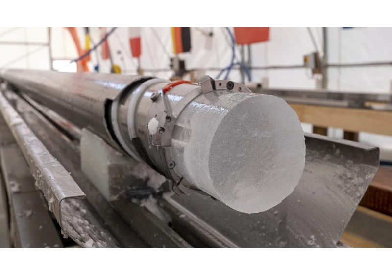 Scientists drill 2 miles down pull 1.2M-year-old ice core from Antarctic