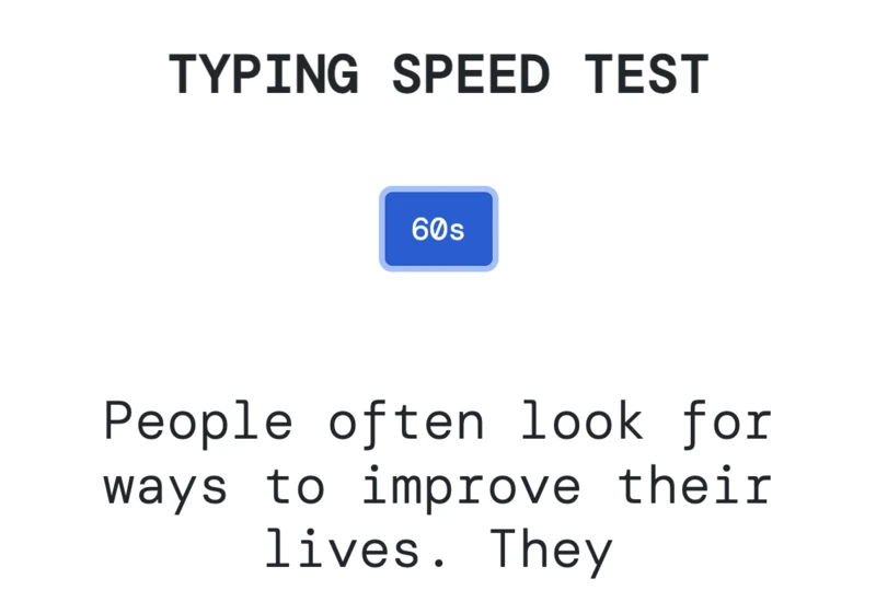Building a Typing Game with Pure JavaScript