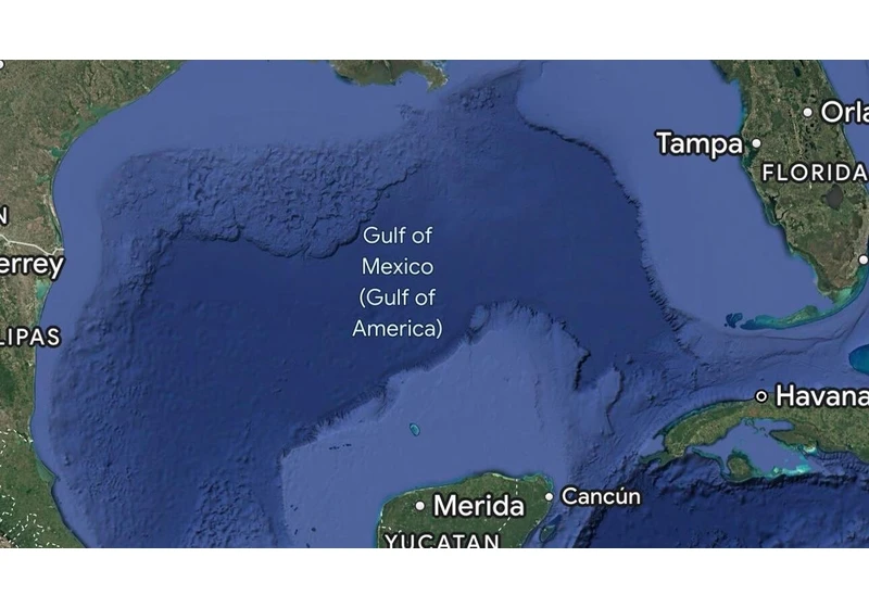 Gulf of America Divides Google Maps From Apple and Microsoft's Offerings