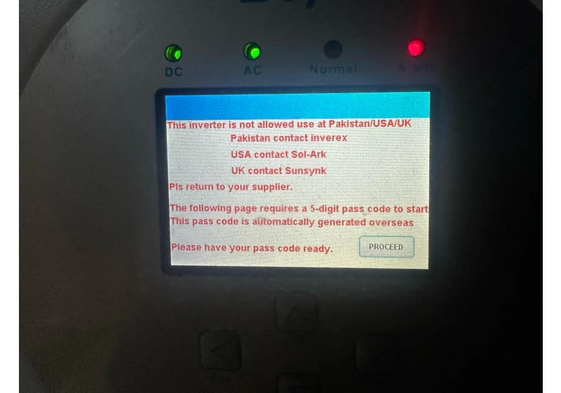 Sol-Ark manufacturer reportedly disables all Deye inverters in the US