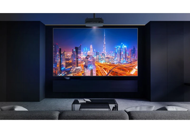 Optoma's new 4K laser projector promises high brightness with both Dolby Vision and HDR10+, so it knows what to do with it