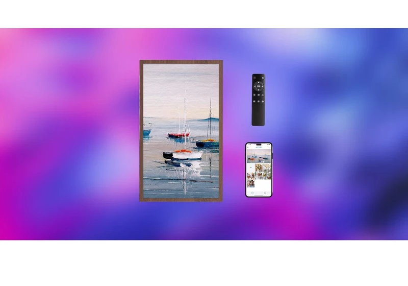 You Can Get the Dragon Touch Large Digital Picture Frame for $190