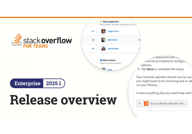 New year, new features: Level up your Stack Overflow for Teams in 2025