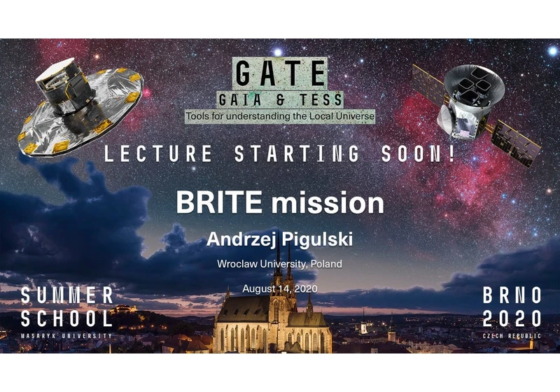 BRITE mission - GATE Lecture by Andrzej Pigulski