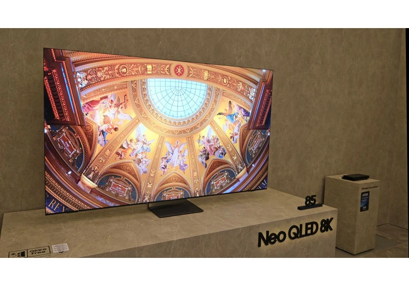 Samsung unveils an 8K TV with an RGB micro-LED backlight at CES, and it could arrive as early as this year
