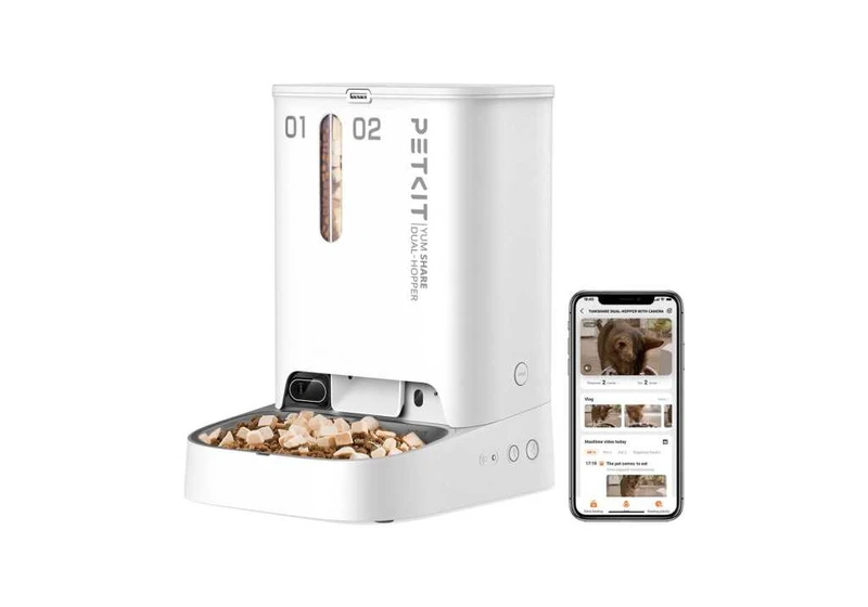Watch and feed your pet from anywhere with this $109 smart device