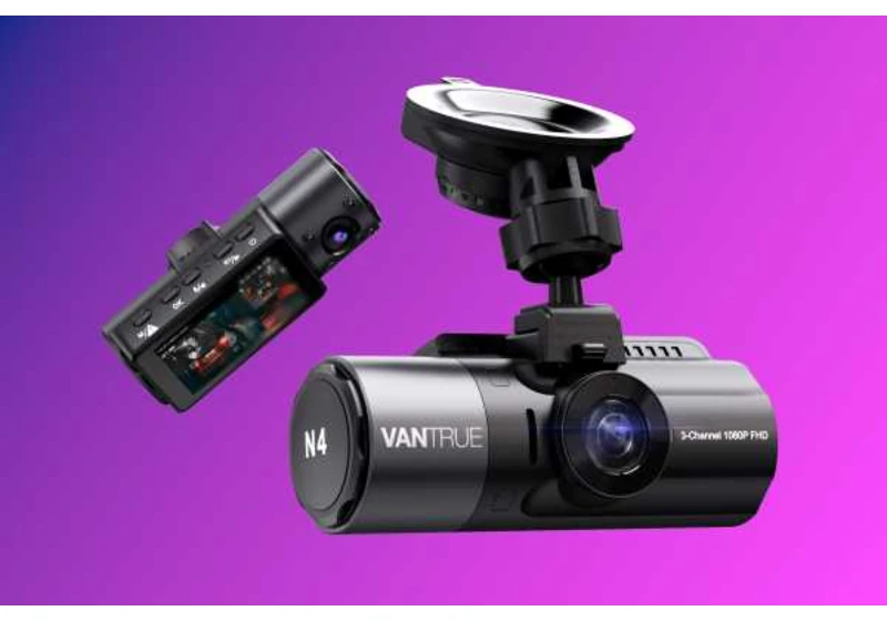 Vantrue OnDash N4 review: Versatile 3-channel dash cam captures with 4K