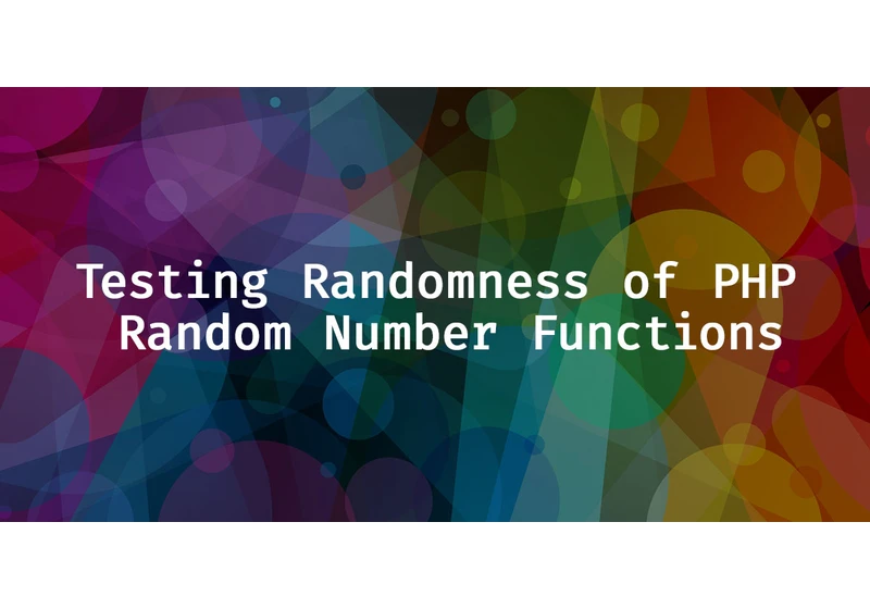 Testing Randomness of PHP Random Number Functions