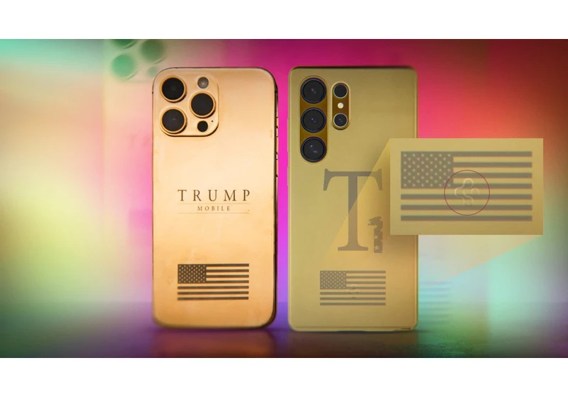 The Trump Phone Looks Like This. No, Wait, It Looks Like This