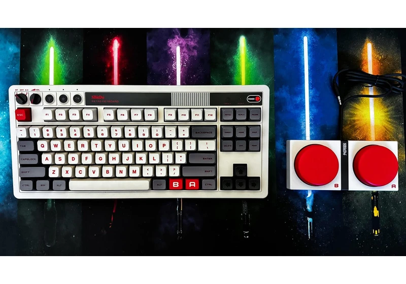 This Retro Gaming Keyboard Hits All the Right Nostalgia Vibes and It's a Great Keyboard